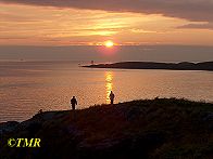 Solnedgang i Haugesund