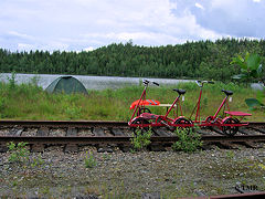 Leir ved Tonsen stasjon