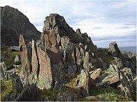 Forvitret fjell