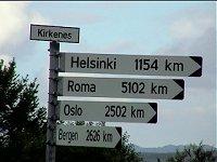 Vegviser i Krikenes