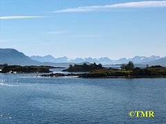Utsikt mot Lofoten fra Steinesjen
