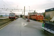 Togbytte på Hamar