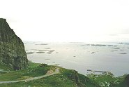 Utsikt fra radarstasjonen