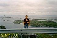 Utsikt fra radarstasjonen