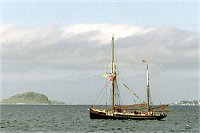S/Y 'Excelsior' (ex M/K 'Svinr') p veg inn til lesund