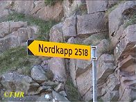 Skilt ved Lindesnes fyr