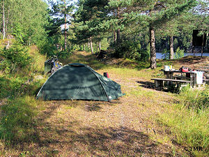 I gammel trase ved Gseflfjorden