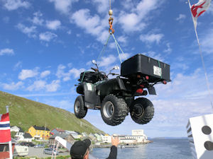 ATV i krana