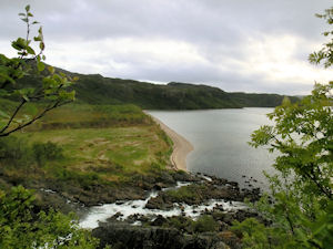 Kveld ved Adamsfossen