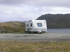 På Nordkapp Camping